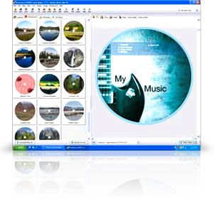 CD/DVD Label Maker - screenshot